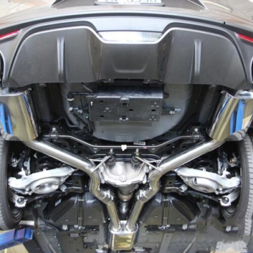 Alternative view of FULL RACE - 2015-2023 Mustang EcoBoost 3" Cat-Back Exhaust System
