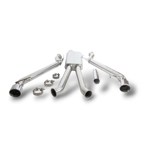 FULL RACE - 2015-2023 Mustang EcoBoost 3" Cat-Back Exhaust System