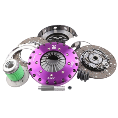 XClutch -  STAGE 4 - TWIN DISC SPRUNG ORGANIC Clutch KIT 2015-2023 Mustang EcoBoost 2.3L (Flywheel Included)