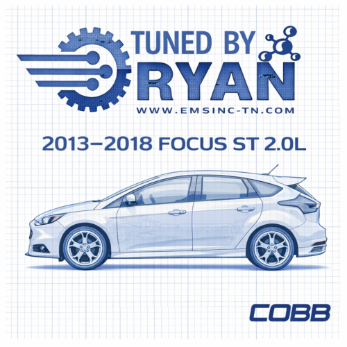 Tuned by Ryan - EMS Custom Tune  | 2013-2018 Focus ST (Cobb Accessport Required)
