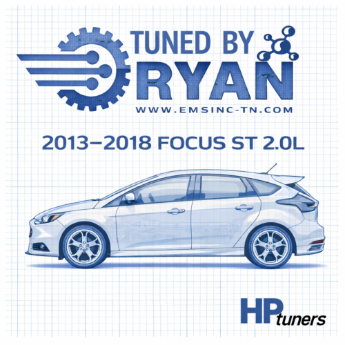 Tuned by Ryan - EMS Custom Tune  | 2013-2018 Focus ST (HP Tuners RTD4 Required)