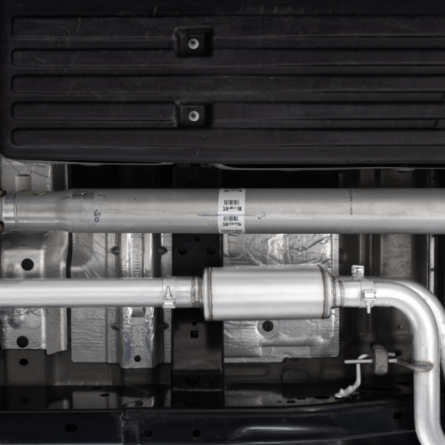 Alternative view of MBRP - ARMOR LITE 2015-2020 F-150 EcoBoost AL 3-INCH CAT-BACK EXHAUST, DUAL PRE-AXLE EXIT | RACE PROFILE