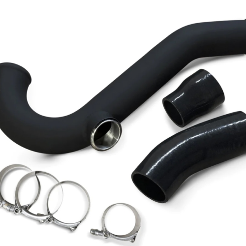 Alternative view of CVF 2015-2023 Mustang 2.3L EcoBoost Aluminum Intercooler Charge Pipe Kit with TiAL Flange