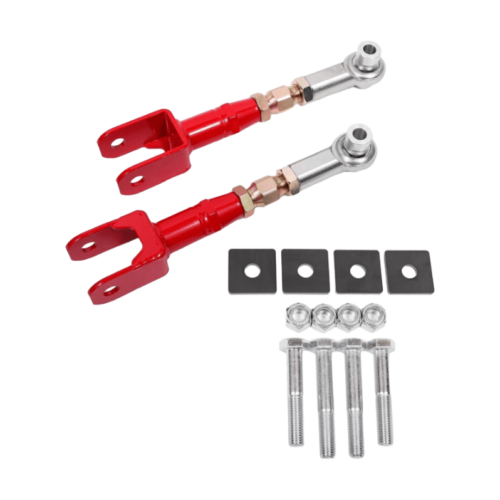 BMR 2015-2023 Mustang Toe Rods, Rear, On-Car Adjustable, Rod Ends