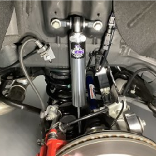 Alternative view of Kelltrac 2024+ Mustang Viking Crusader Shocks, "Ultra" Spec, INVERTED, TRIPLE ADJUSTABLE, PAIR