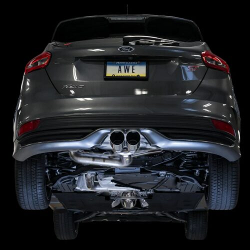 Alternative view of AWE - 2013-2018 Ford Focus ST 2.0L EcoBoost Suite Cat-back Exhaust