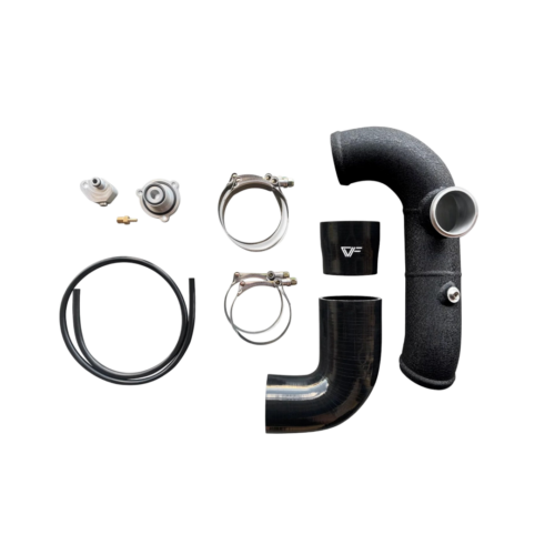 CVF - 2013-2018 Ford Focus ST 2.0L EcoBoost Cold-side Aluminum Intercooler Pipe with TiAL Flange