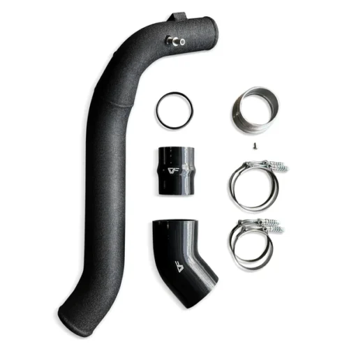 Alternative view of CVF - 2021-2023 Ford F-150 2.7L EcoBoost Aluminum Intercooler Hot-side + Cold-side Piping Kit