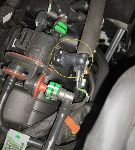 Alternative view of UPR - 2021-2024 Bronco 2.3L Plug N Play ™ Oil Catch Can