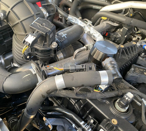 Alternative view of UPR Products - 2019-2024 Ranger 2.3 EcoBoost Dual Valve Oil Catch Can w/CSS Plug N Play