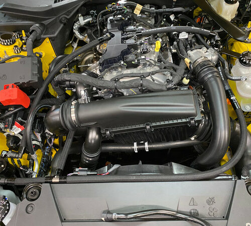 Alternative view of UPR 2024 Mustang 2.3L EcoBoost Dual Valve Oil Catch Can Separator Plug N Play ™ w/CSCC