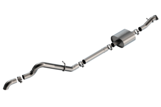 Borla - 2021-2022 Ford Bronco 2.3L 2DR/4DR T-304 Stainless Steel Cat-Back S-Type Exhaust - Brushed