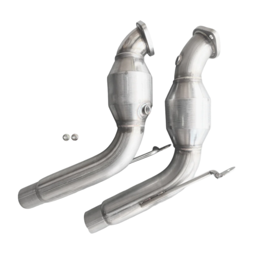 CVF - Stainless Steel Catted Downpipes for 2020-2023 3.0L Ford Explorer ST