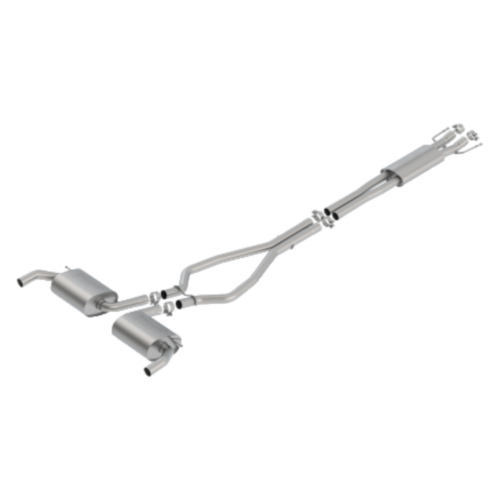 Borla - 2019 Ford Edge ST 2.7L EcoBoost AT AWD 4DR 2.25in S-Type Catback Exh (For Use w/Factory Fascia Tips)