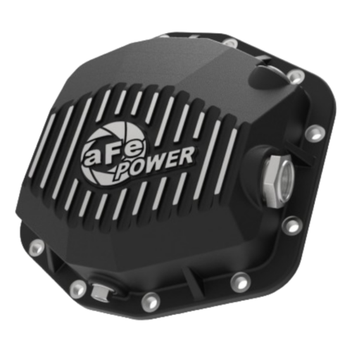 aFe Power - 2021 Ford Bronco w/ Dana M220 Differential Cover Black Street Series w/ Machined Fins