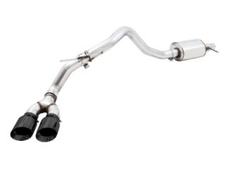 AWE - 0FG Exhaust with BashGuard for Ford Ranger - Dual Diamond Black Tips
