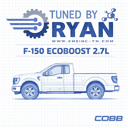 Tuned by Ryan - EMS Custom Tune | 2018-2020 Ford F-150 2.7L EcoBoost (Cobb Accessport Required)