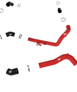 Alternative view of aFe Power - 2020-2023 Ford Explorer ST 3.0L EcoBoost BladeRunner Aluminum Hot and Cold Charge Pipe Kit - Red