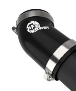 Alternative view of aFe Power - 2020-2023 Ford Explorer ST 3.0L EcoBoost BladeRunner Aluminum Hot and Cold Charge Pipe Kit - BLACK