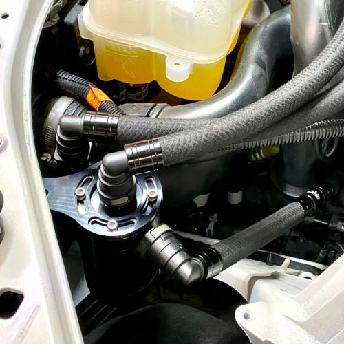 UPR 2020-2024 Explorer ST EcoBoost 3.0 Dual Valve Oil Catch Can Plug N Play with ECSS