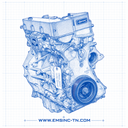 EMS - BadAss Build Long Block Engine for 2015-2023 Mustang 2.3L