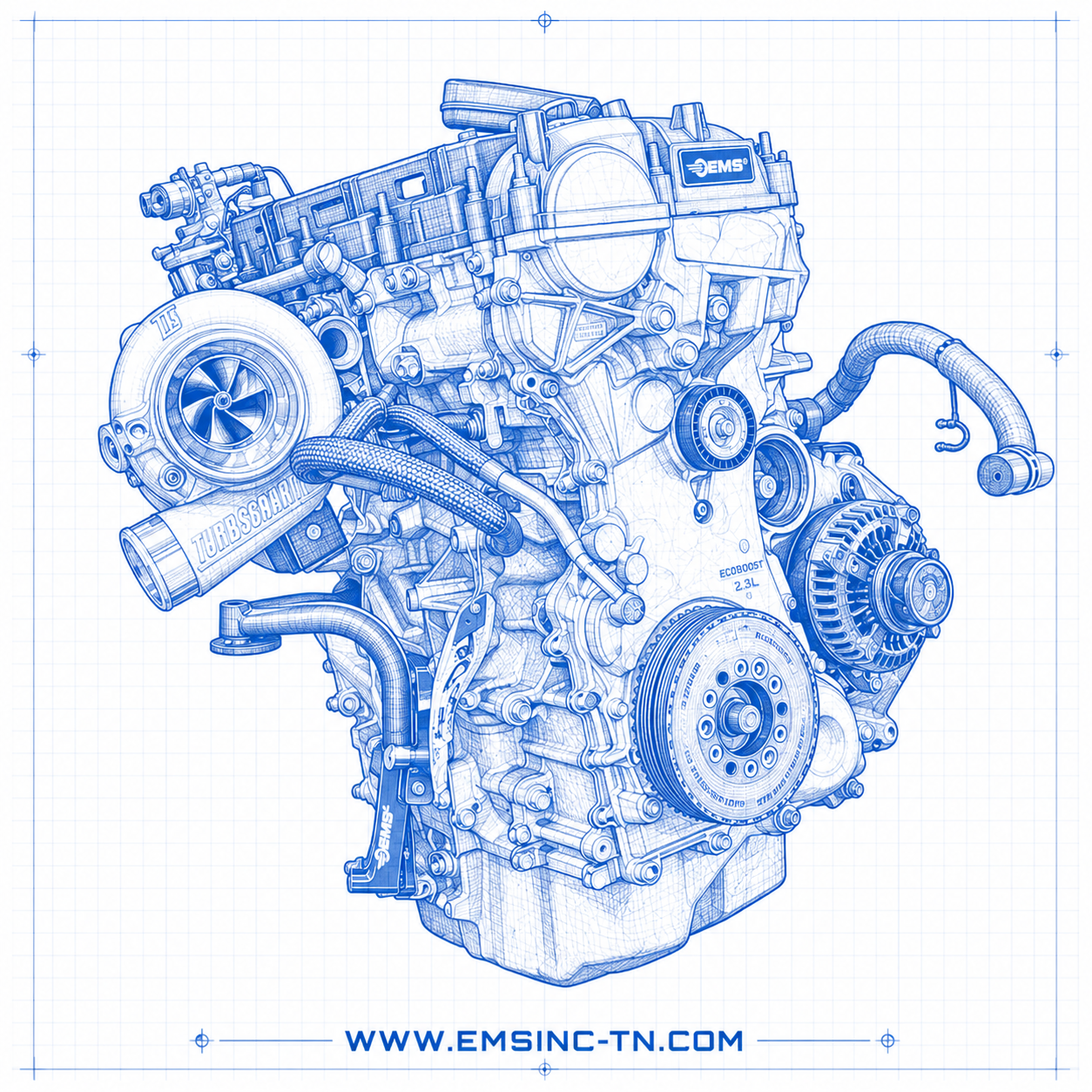EMS - EcoBoost Long Block Engine Rebuild