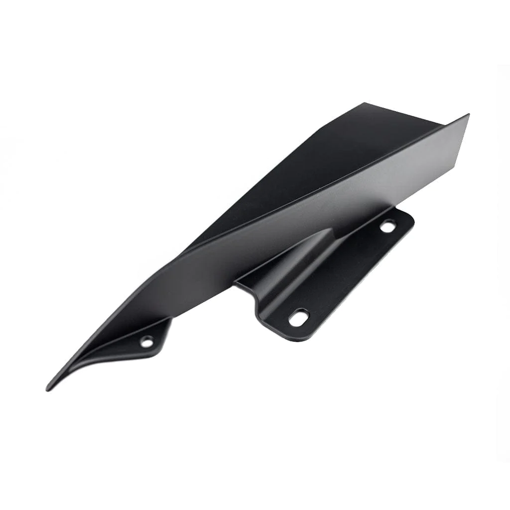 Alternative view of RTR - 2024+ Mustang Rear Quarter Splitters