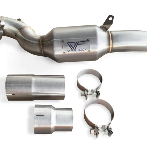 CVF 3" Stainless Steel Catted Downpipe (2019-2021 Ford Ranger 2.3L EcoBoost)