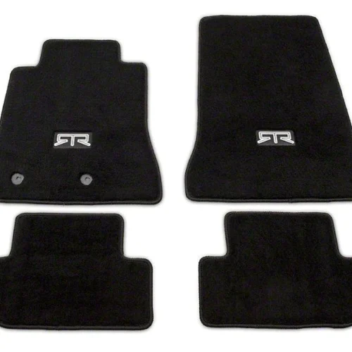 Alternative view of RTR - 2015-2023 Mustang Front & Rear Floor Mats w/ RTR Logo - Black