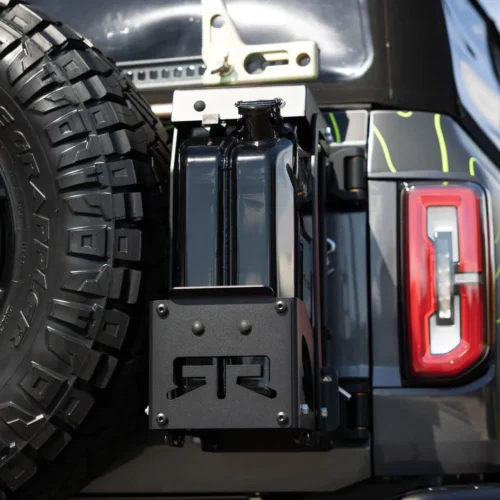 Alternative view of RTR - 2021+ Bronco Jerry Can Mount