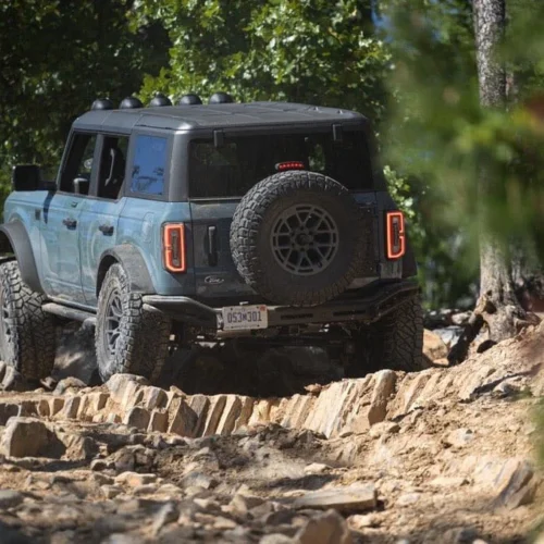 Alternative view of RTR - 2021+ Bronco Stock Tire Carrier Spacer (All Models)