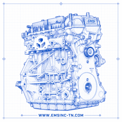 EMS - Budget Build Long Block Engine for 2015-2023 Mustang 2.3L