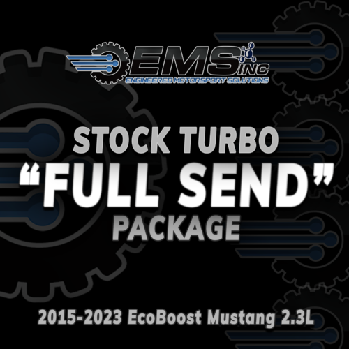 EMS - Stock Turbo "Full Send" Package | 2015-2023 EcoBoost Mustang 2.3L