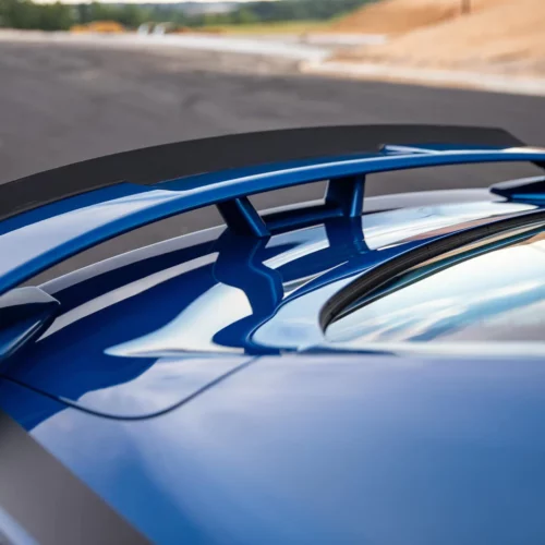 Alternative view of RTR - 2018-2023 MUSTANG Performance Pack Rear Spoiler Gurney Flap  (GT, EcoBoost)