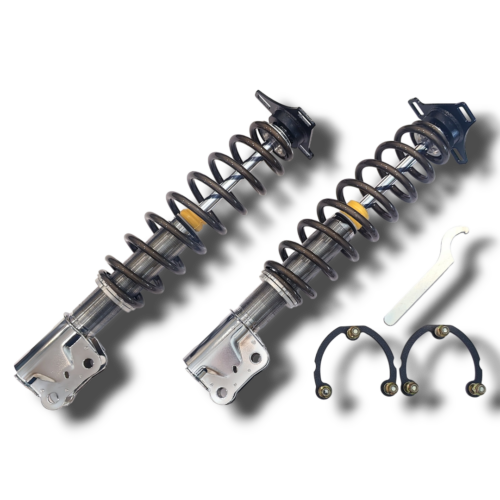 KellTrac 2015-2023 Mustang Adjustable Drag Coilovers, Front, PAIR