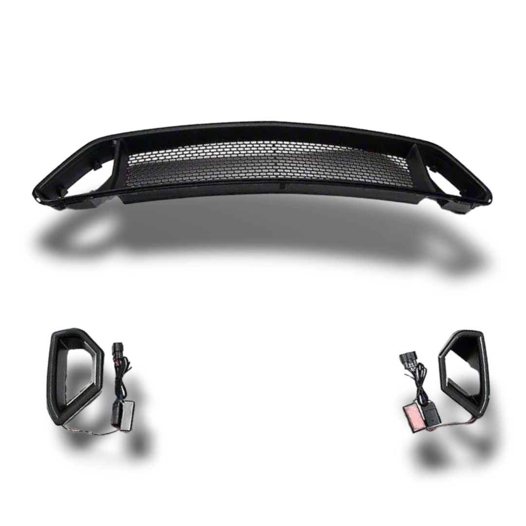 RTR – 2018-2023 Mustang Upper Grille with LED Lights (GT & EcoBoost)
