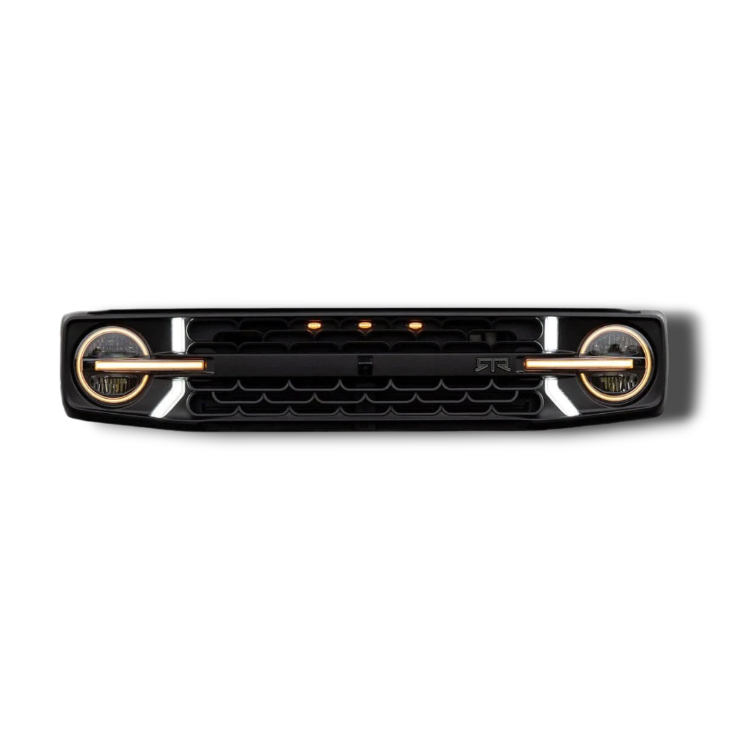 RTR – 2022+ Bronco Raptor Grille w/ Signature LED Lighting