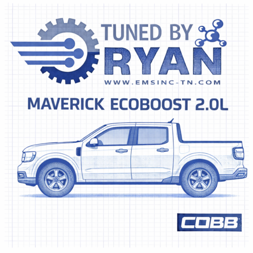 Tuned by Ryan - EMS Custom Tune  | 2022-2024 Ford Maverick (Cobb Accessport Required)