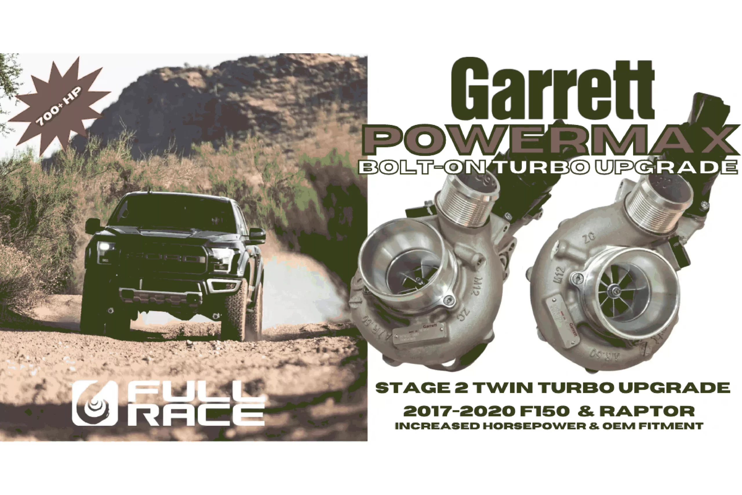 FULL-RACE GEN2 2017-2020 FORD RAPTOR / F-150 3.5L ECOBOOST FORMLINE TURBO KIT - Image 15