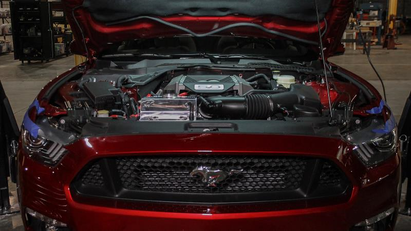 Mishimoto 2015-2023 Ford Mustang EcoBoost / 3.7L / 5.0L Aluminum Coolant Expansion Tank - Image 2