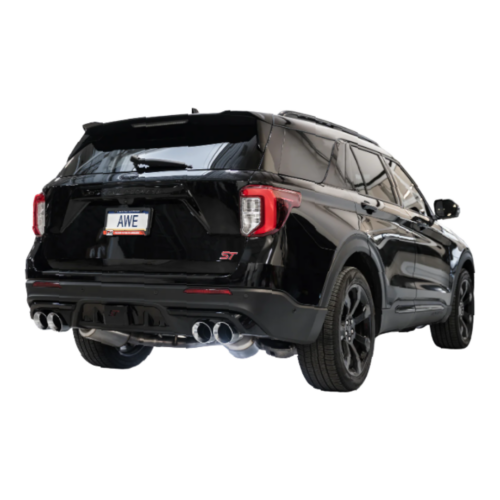 AWE Tuning 2020+ Ford Explorer ST Touring Edition Exhaust w/ Chrome Silver Tips