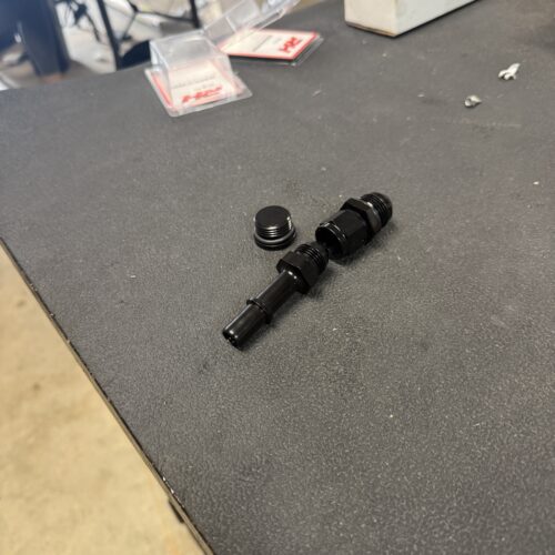 Alternative view of EMS - Plug-n-Play Adapter Kit for Radium Engineering PCV Baffle Plate (EcoBoost, Duratec, Mazda MZR Engines)