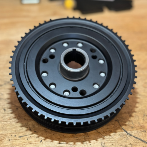 Alternative view of Ross Performance Parts 2015-2023 Mustang 2.3L EcoBoost Metal Jacket Harmonic Damper