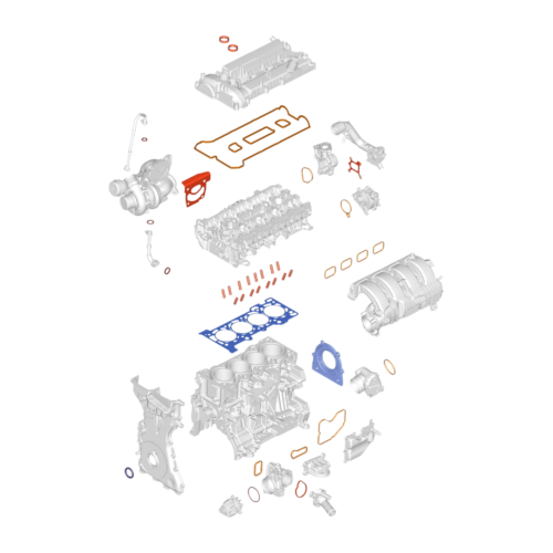 EMS 2.0/2.3L EcoBoost Engine Gasket Kit