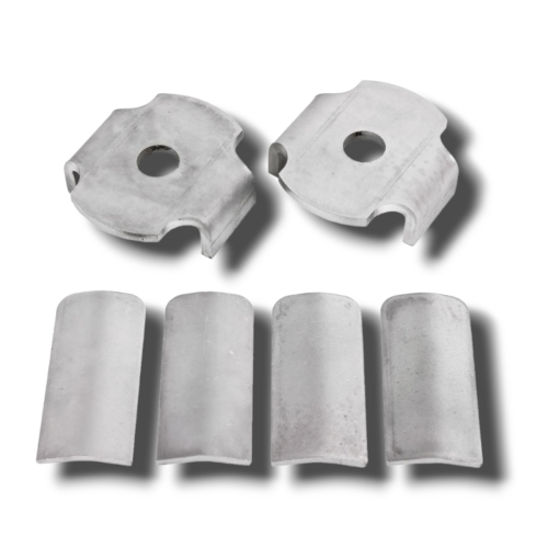 BMR 2024 Mustang Bushing Kit, Rear Cradle, Steel Inserts Only (All Models)