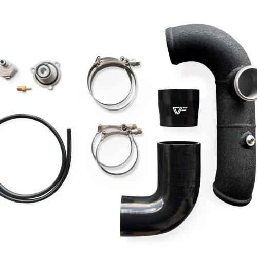 CVF Cold-Side Aluminum Intercooler Pipe With TiAL Flange (2013-2018 Ford Focus ST)