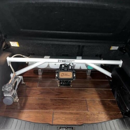 Alternative view of TB Performance - Focus RS (2016-2018) Rear Strut Bar (Booty Boot Camp)