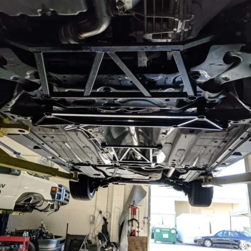 Alternative view of TB Performance - Focus ST (2013-2018) Torque Gusset Traction Bar