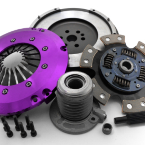 XClutch - Stage 2 Ceramic Single Disc Clutch Kit - 2015-2023 Mustang EcoBoost (Flywheel Included)