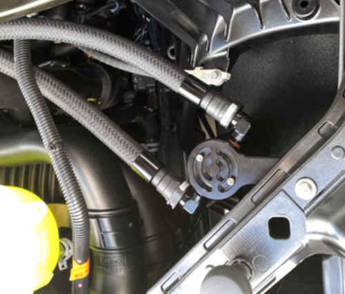 Alternative view of UPR Products - 2025 Ford Explorer ST 3.0L Plug N Play ™ Oil Catch Can